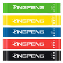 Different Resistance Bands Yoga Band Fitness Exercise Training Hip Tension Band Leg Squat Dance Elastic Loop Stretch Band