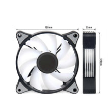 Aigo AR12PRO Computer Case Fan Ventoinha PC Unlimited Space 120mm RGB Fan 4pin PWM CPU Cooling Fan 3pin5v Argb 12cm Ventilador