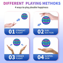 Floating Magic UFO Flying Ball LED Dazzling Lights Automatic Spinning Flying Machine Outdoor Sports Toy Birthday Gift