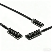 1 to 5 PWM Fan Hub PC CPU Cooling 4PIN Fan Power Cable Hub Adapter Sleeved Case Splitter for Computer Cooler Case Fans