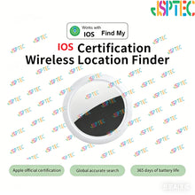JSPTEC Security Bluetooth Tag Based on IOS Find My app Anti-lose Tracker Sound Locate IOS Message Reminder Alarm Key Finder IOS
