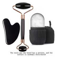 1/2/3pcs Ice Face Roller Facial Skincare Ice Roller Set,Facial Roller GuaSha FaceTool Set,Face Massage Roller Lifting Contouring