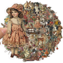 50PCS Victoria Decoration Graffiti Stickers DIY Luggage Notebook Skateboarding Motorcycle PET Waterproof Stickers