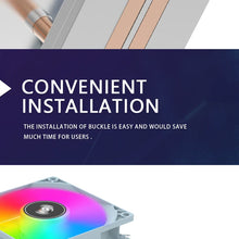 Aigo ICE CPU Cooler 2 4 6 Heat Pipes PC Radiator PWM 3PIN 90mm CPU Cooling Silent Rgb Fan For Intel 1700 1150 1156 1366 1155 AMD