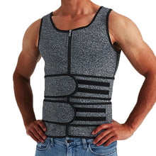 Men's Body Shaper Waist Trainer Sauna Vest Belts Sweat Sauna Corset Suits Abdomen Slimming Shapewear Fat Burning Fitness Tops