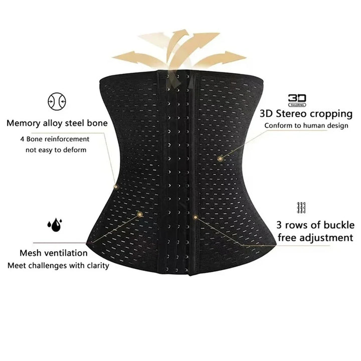 Postpartum Corset Women Body Shapewear Black Belly Band Tummy Slimming Shaping Shaper Flat Belly