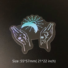 100 Pack Transparent PET Stickers BOHO Designs – Snake;Sun;Moons;Stars etc-Perfect for DIY, Bujo, Phone Cases, Windows & More