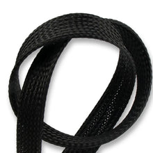 3m/9.85ft PET Expandable Braided Sleeving Flexible Wire Mesh Sleeve Black For TV Audio PC Cords Protect From Pets Chewing