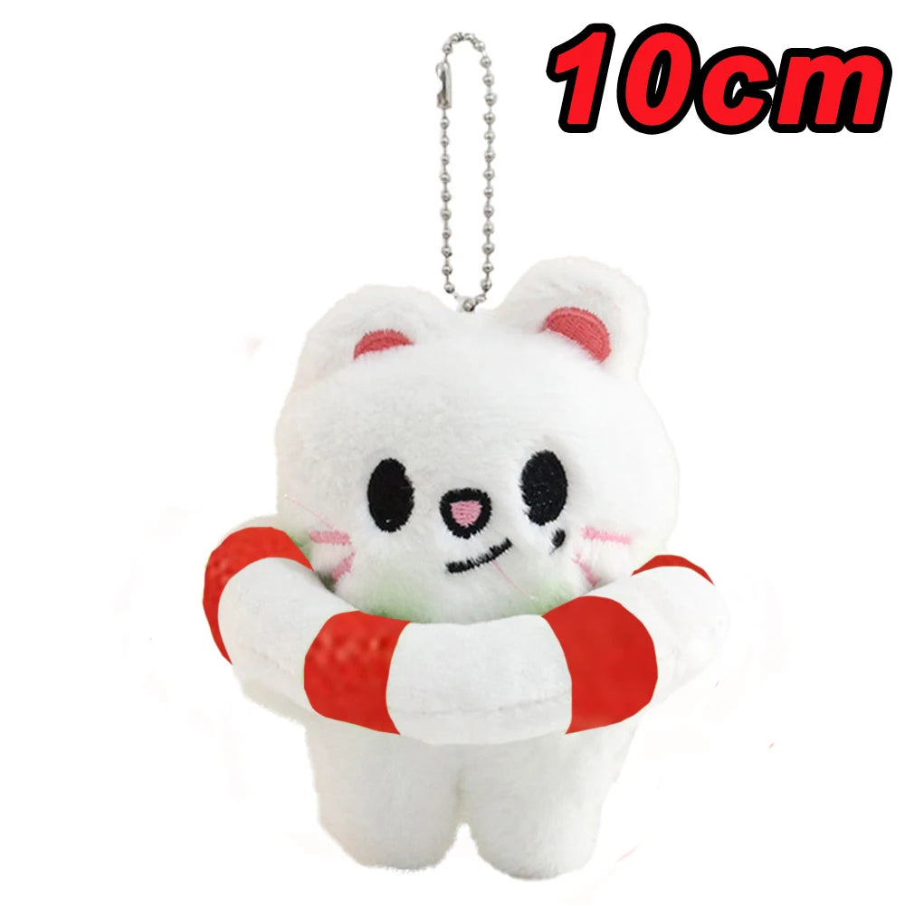 New KPOP Plush Keychain Korean Ide Pendant Toy Keychain Fan Collection Giftsol Plush Cartoon