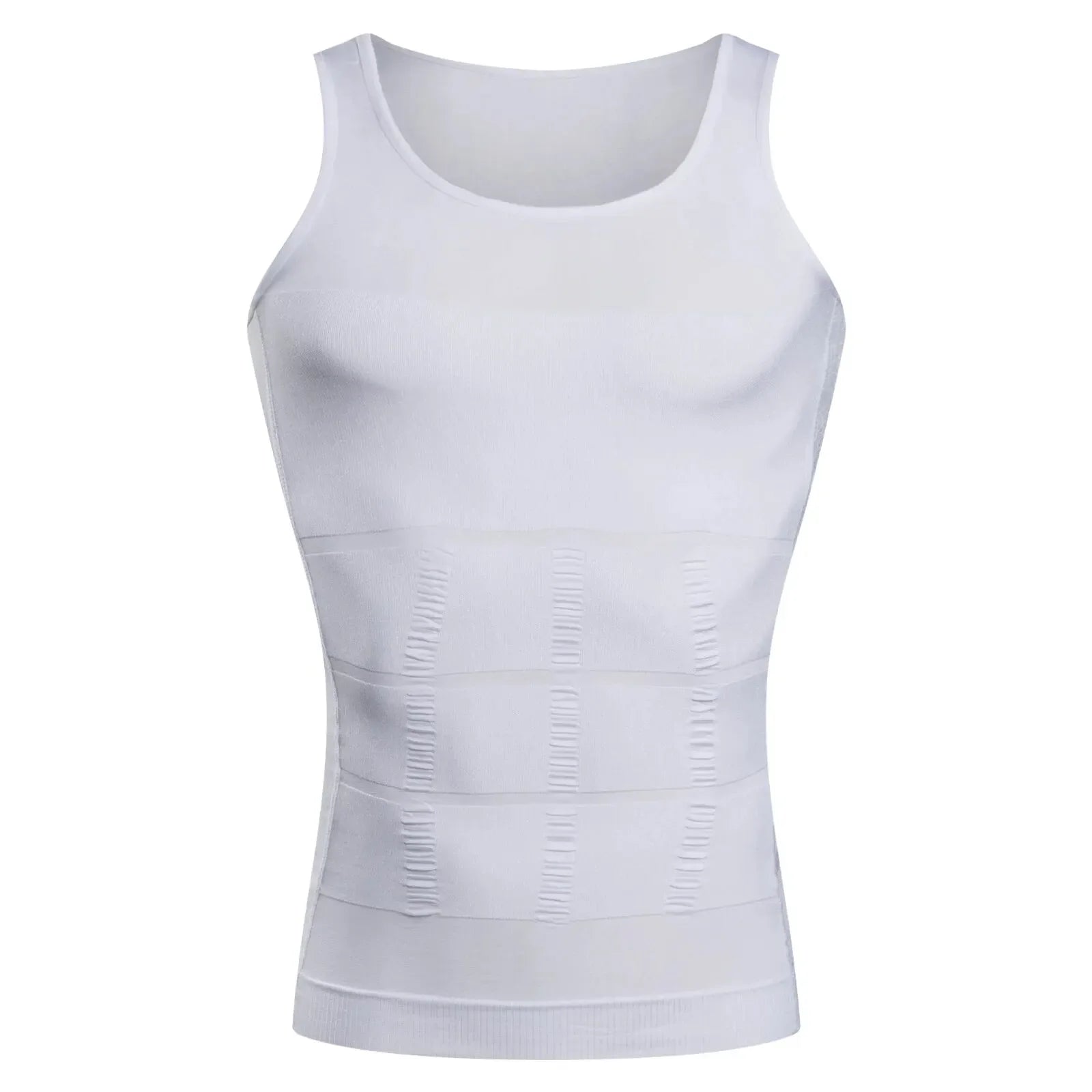 INSELLE Men Body Shaper Slimming Compression Vest Undershirt Seamless Waist Trainer Tank Top Belly Control Weight Loss Shapewear