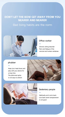 Posture Back Brace Adjustable Back Support Strap to Prevent Spinal Distortion and Hunchback Suitable for Men and Women