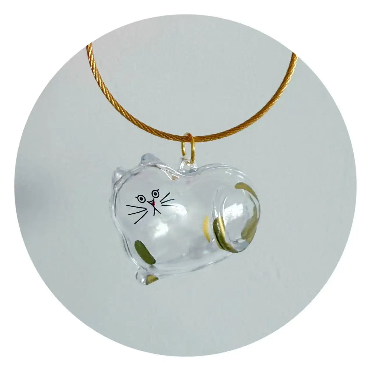 Creative Dog Hair Storage Keychain Transparent Dog\Cat Shape Memorial Pendant Handmade DIY Pet Souvenirs for Pet Lovers Gift