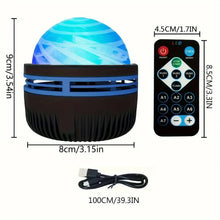 Galaxy Projector RGB Star Projector USB Powered Remote Control Night Light Lamp for Birthday Gifts Holiday Party Room Decoration