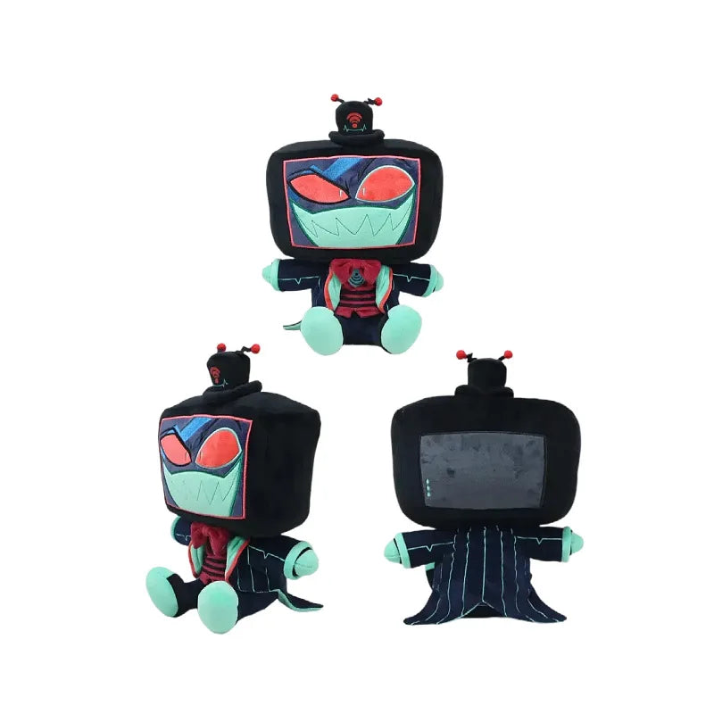 Cute Hazbin Hotel S3 Vees Villainous Vox Niffty Plush Toy Doll Pillow Soft Stuffed Cartoon Fans Decoration Toys Birthday Gifts