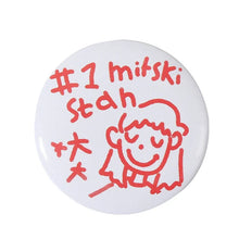 32-75MM Tinplate Pin Button Cartoon Anime Characters Round Icon Collection Brooch Badges Backpack Jewelry Fan Friends Gift