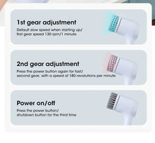 2025 Cordless Electric Spin Scrubber with 5 Brushes,IPX7 Waterproof Rechargeable Bathroom Cleaner for Tile/Shower/Grout Cleaning
