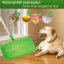 Eco-Friendly Mop Cover Set – 6-Pack Washable Flat Mop Pads for Dusting, Wet Mopping & Pet Hair Pickup, Reusable Alternative to