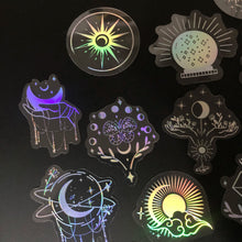 100 Pack Transparent PET Stickers BOHO Designs – Snake;Sun;Moons;Stars etc-Perfect for DIY, Bujo, Phone Cases, Windows & More