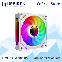 UPSIREN UF-1 PRISM 4 PRO Computer Chassis Fan 12cm ARGB 4 Pin PWM Quiet Cooling Fan 12V Large Air Volume 45.2CFM/600-1500RPM