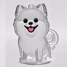 Creative Dog Hair Storage Keychain Transparent Dog\Cat Shape Memorial Pendant Handmade DIY Pet Souvenirs for Pet Lovers Gift