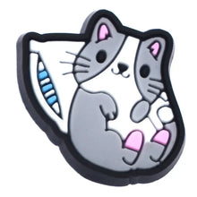Shoe Charms for Crocs Accessories
 Pet Cat Shoes Charm for Croc Decorations Pins Men Accessory Jeans Woman Clogs Clips Badges