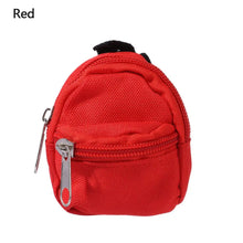 Mini Zipper Doll Backpacks Cute School Bags Doll Backpacks Doll Bags Travel Case Doll Accessories Toy Supplies for Doll Play