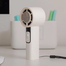 molancano MOLANCANO Portable Mini BLDC 100-Speed Handheld Air Conditioner Fan Rechargeable Cooling Fan USB Wireless Handy Fan